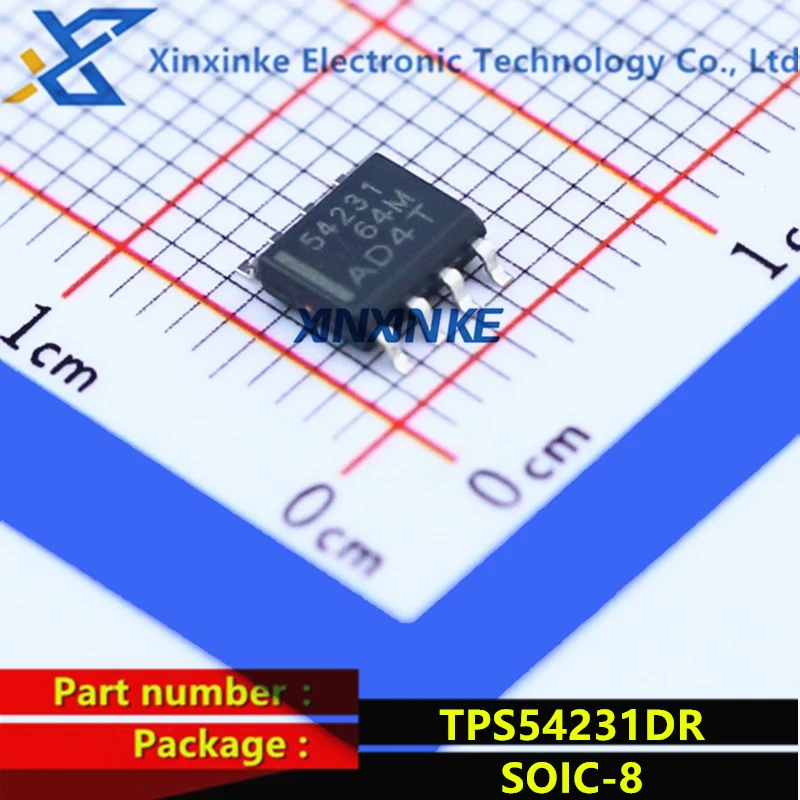 10PCS TPS54231DR SOP-8 54231 Switching Voltage Regulators 28V2A Current Mode Nonsynch Buck Power Management IC Voltage Converter