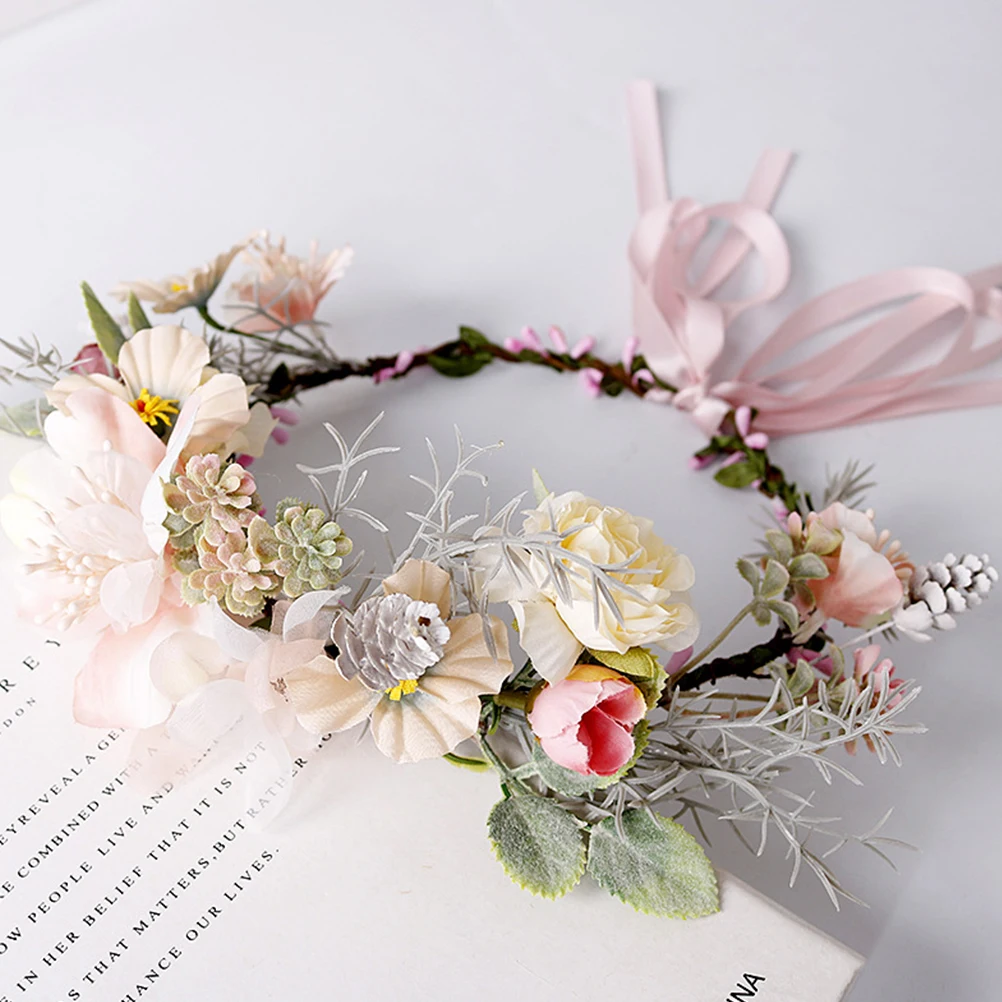 

1 шт., повязка на голову с узлом-бабочкой и цветочным принтом, дизайн ленты, свадебная повязка для волос, головной убор с цветочным принтом, реквизит для вечеринки, сказочная гирлянда, свадебная повязка для волос