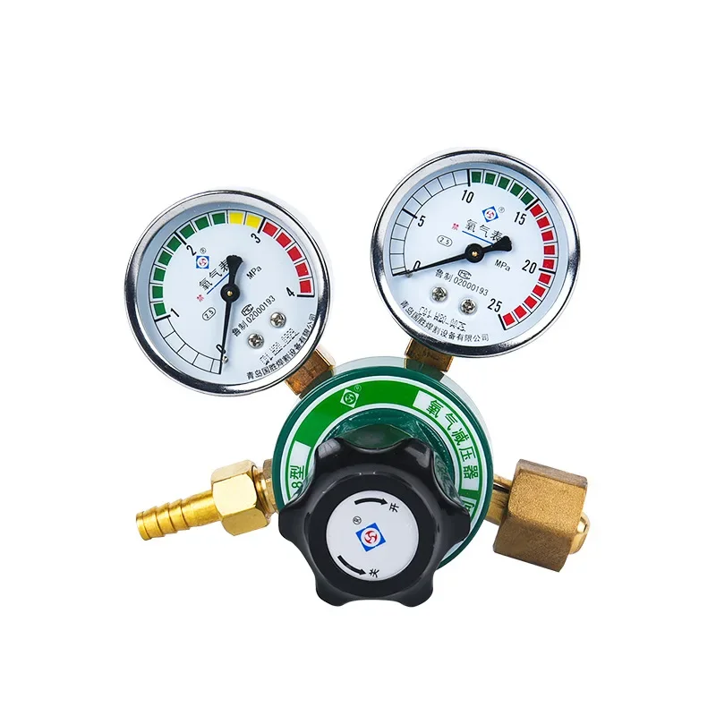 Multigauge Oxygen Compressor Oxygen Gauge Gas Cylinder Valve Pressure Gauge