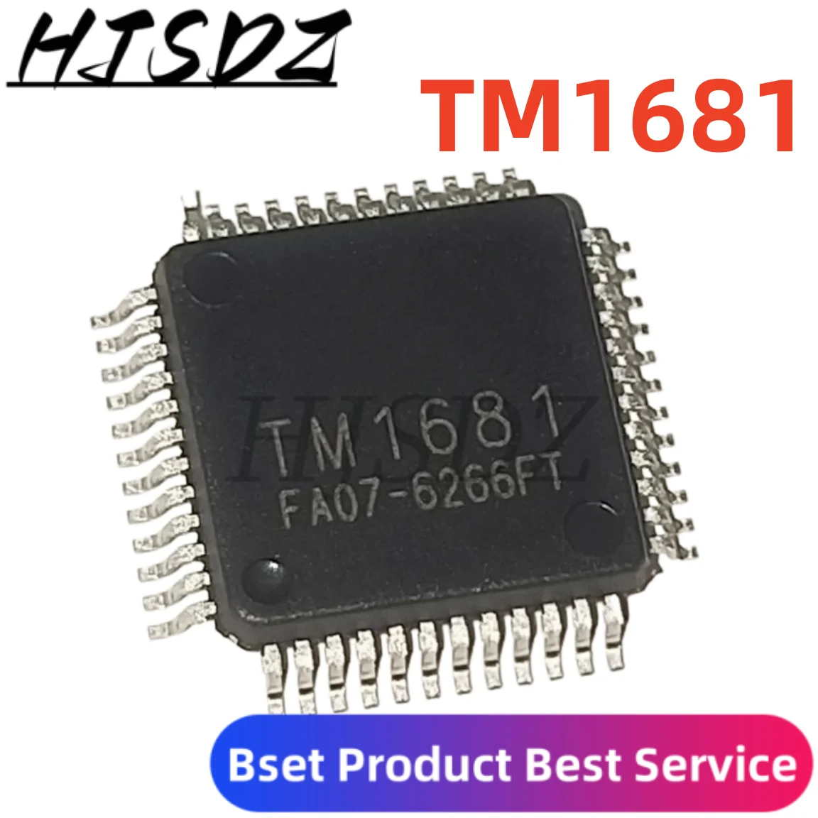 LED dot matrix driver Chip TM1681 TM1680 LQFP48 LQFP52 switching matrix controller LED display control