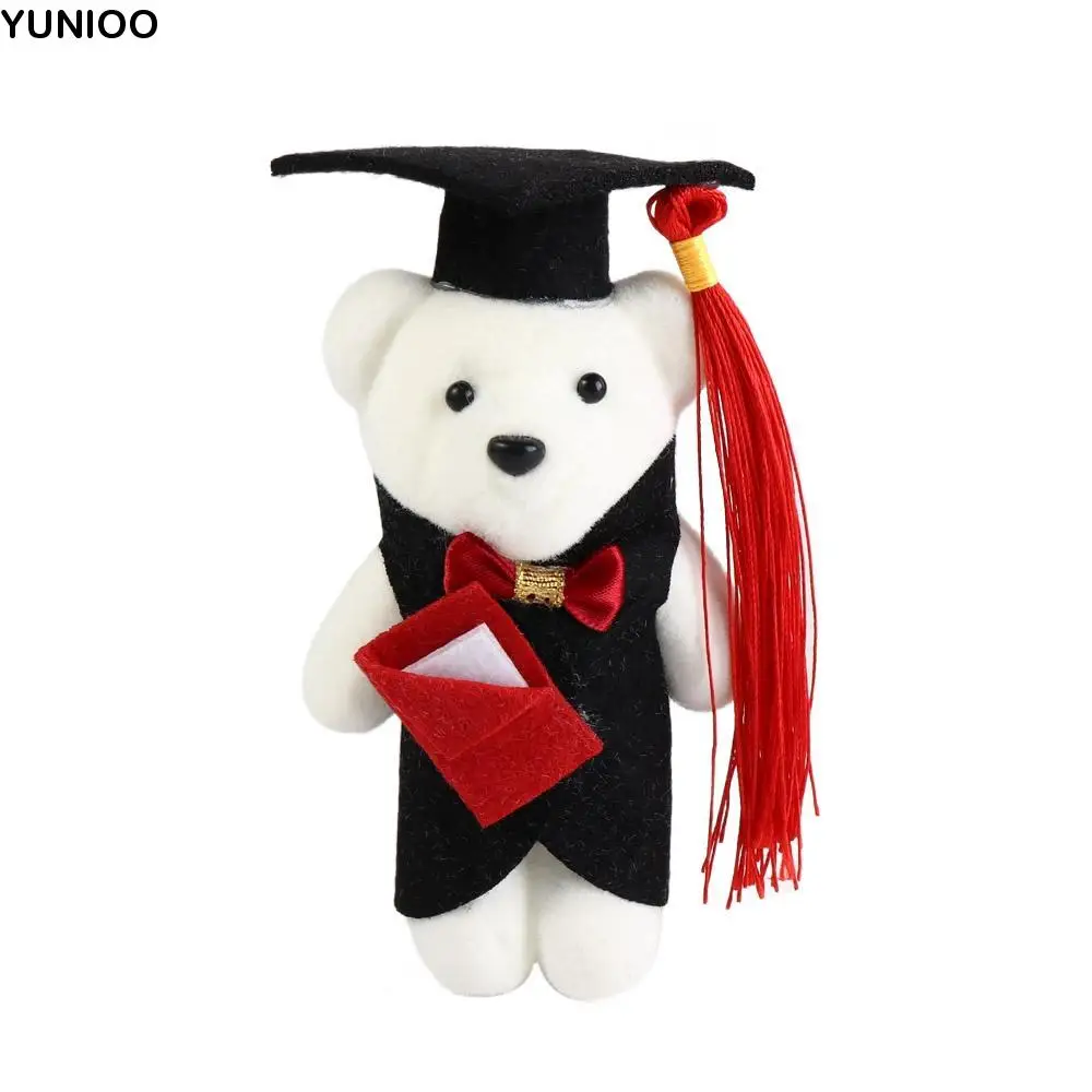 Graduation Season Graduation Bear Doll Celebrate Party Graduation Ceremony Bachelor Bear Plush Toy Pendant Soft