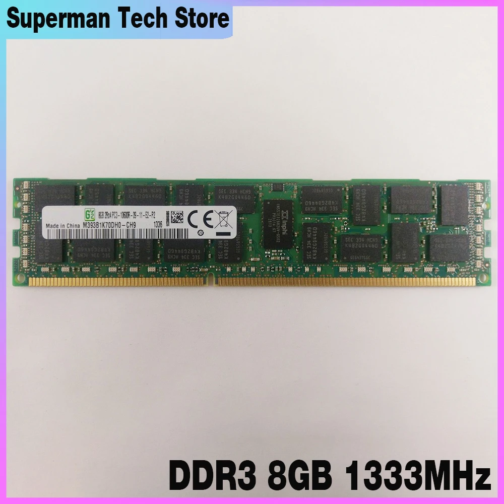 

1PCS R420 R620 R710 R720 ECC REG RDIMM RAM Server Memory DDR3 8GB 1333MHz