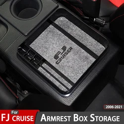 Central Storage Sorting Box For Toyota FJ Cruiser Stowing Tidying Armrest Box Storage Organize Accessories Interior Modification