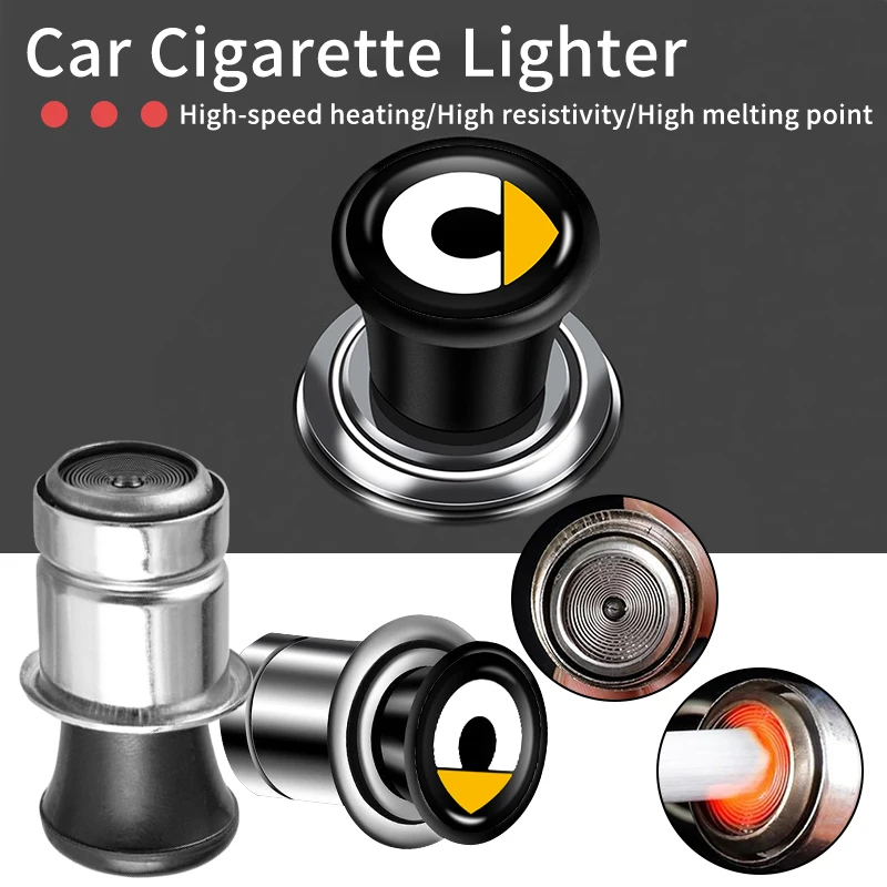 

Car Cigarette Lighter Cover Push Button Auto Cigarette Accessories For Smart Fortwo 451 450 453 Forfour EQ Cabrio Crossblade