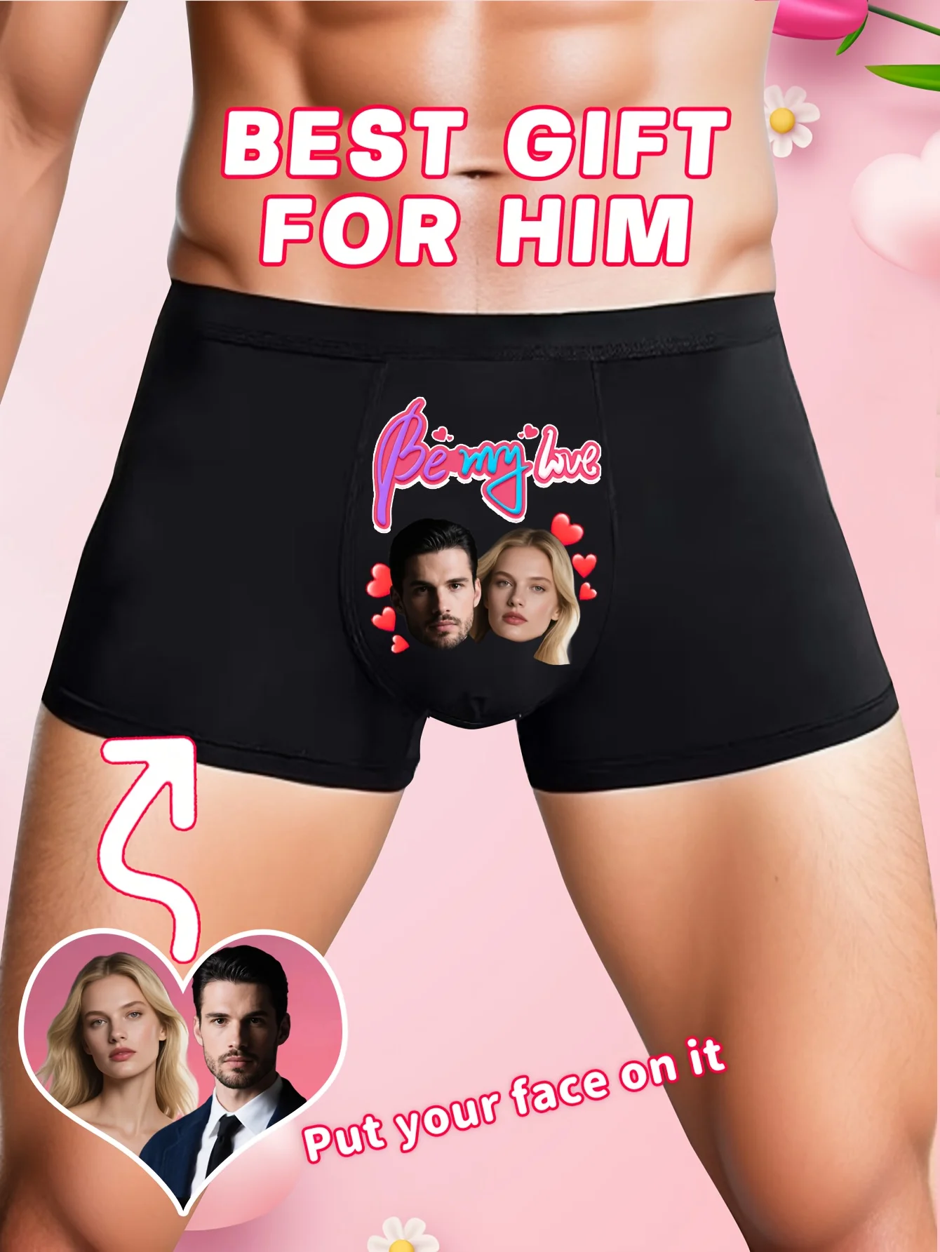 Custom Men'S Underwear with The Option for Personalized Logo Printing. Choose Your Own Colors And Sizes. Comfortable