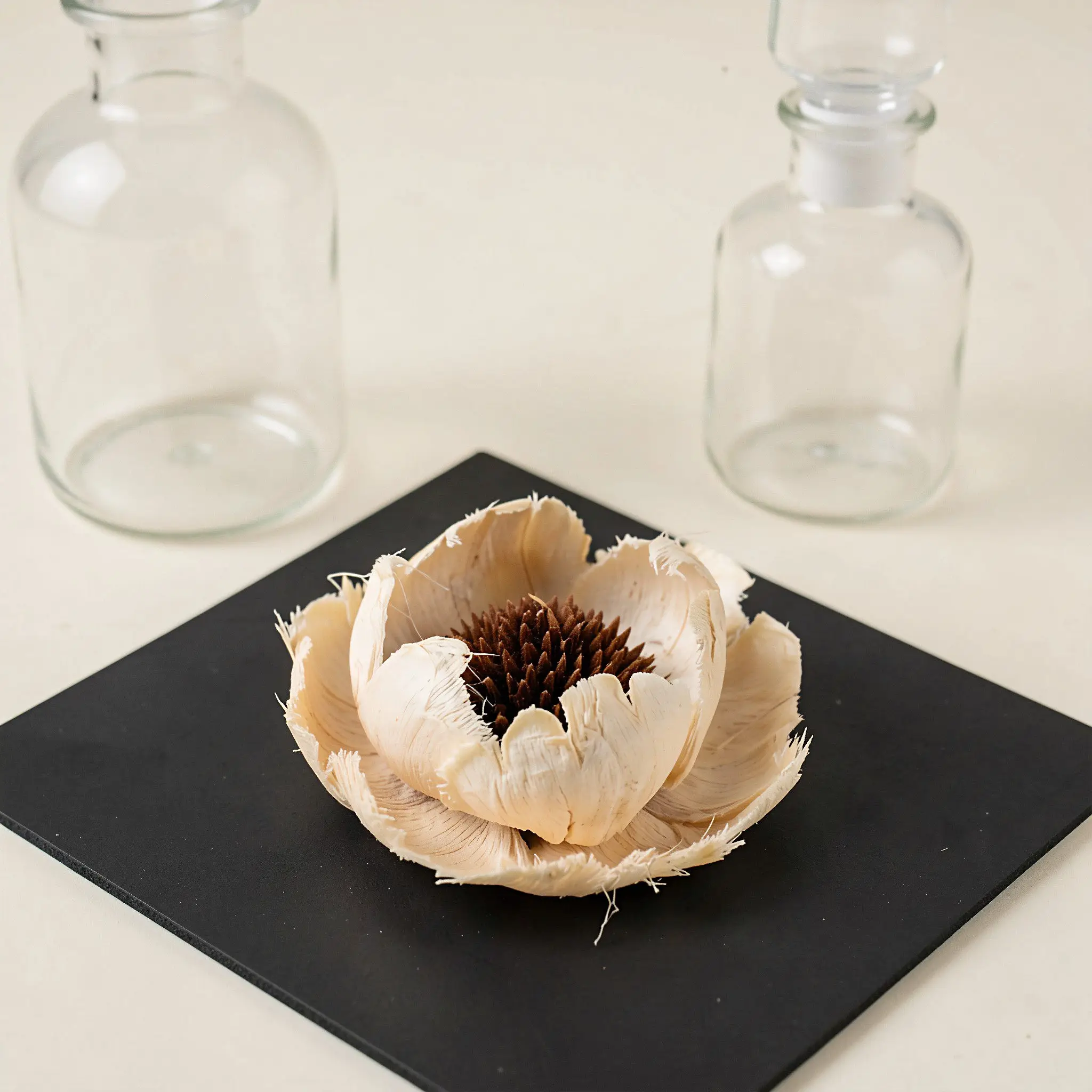 4Pcs Diffuser Flower Heads Reed Sola Replacement Aromatherapy Stick Flower Caps Decorative Aroma Diffuser Floral Accessory