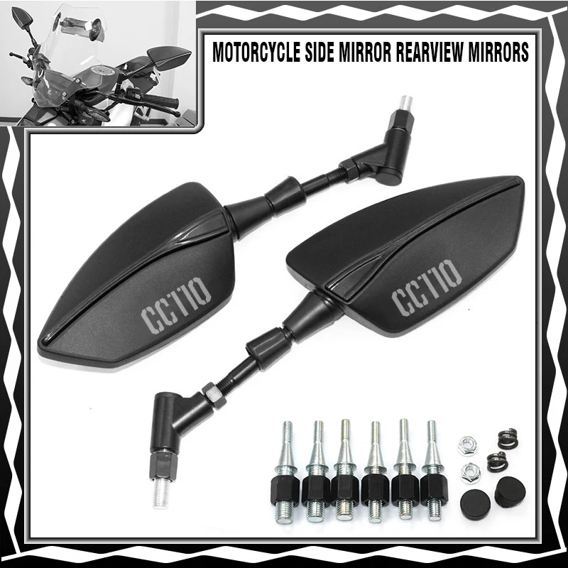 

Fit For Cross Cub 110 CC110 Motorcycle Accessories Side Rearview Mirrors
