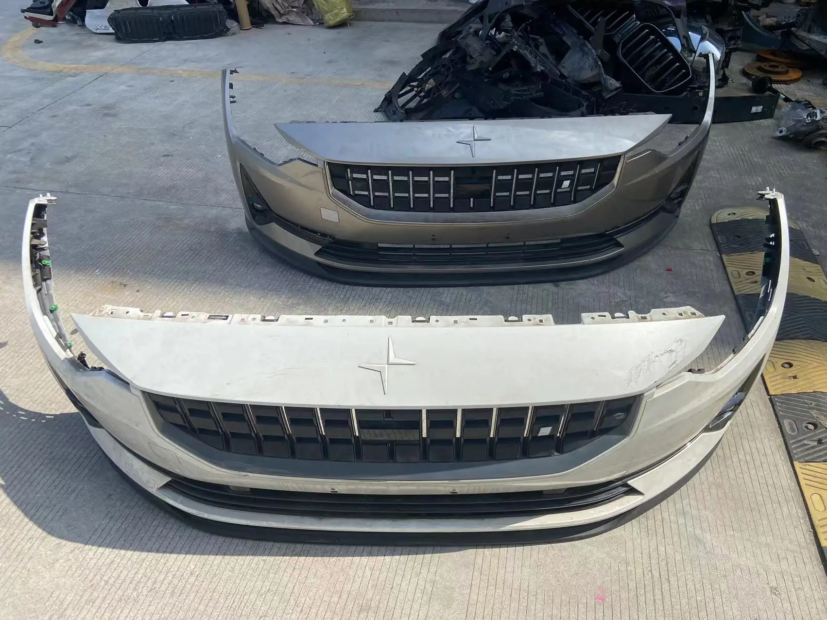 Kit de pára-choques original e de alta qualidade adequado para carros Polestar 2