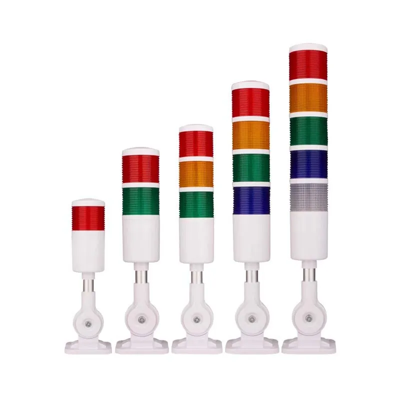 LED 삼색 조명 신호 타워 스택 조명 산업용 신호 경고등 CNC 레이저 용접/절단기용 부저