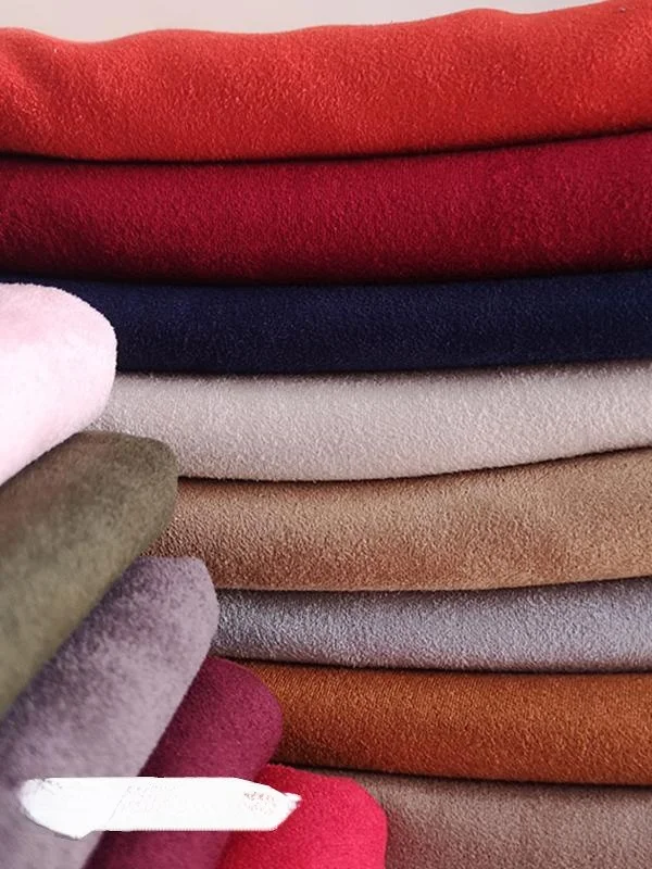 

Ткань из замши Thiened, ткань под кожу, эластичная в четырех направлениях, ткань из оленьего вельвета для пальто, юбок, рукоделия, декора дома