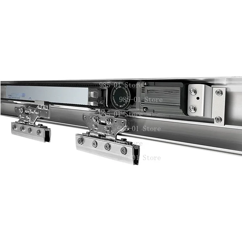 Electric glass sliding door complete set, automatic induction door controller, 150 motor track access control system