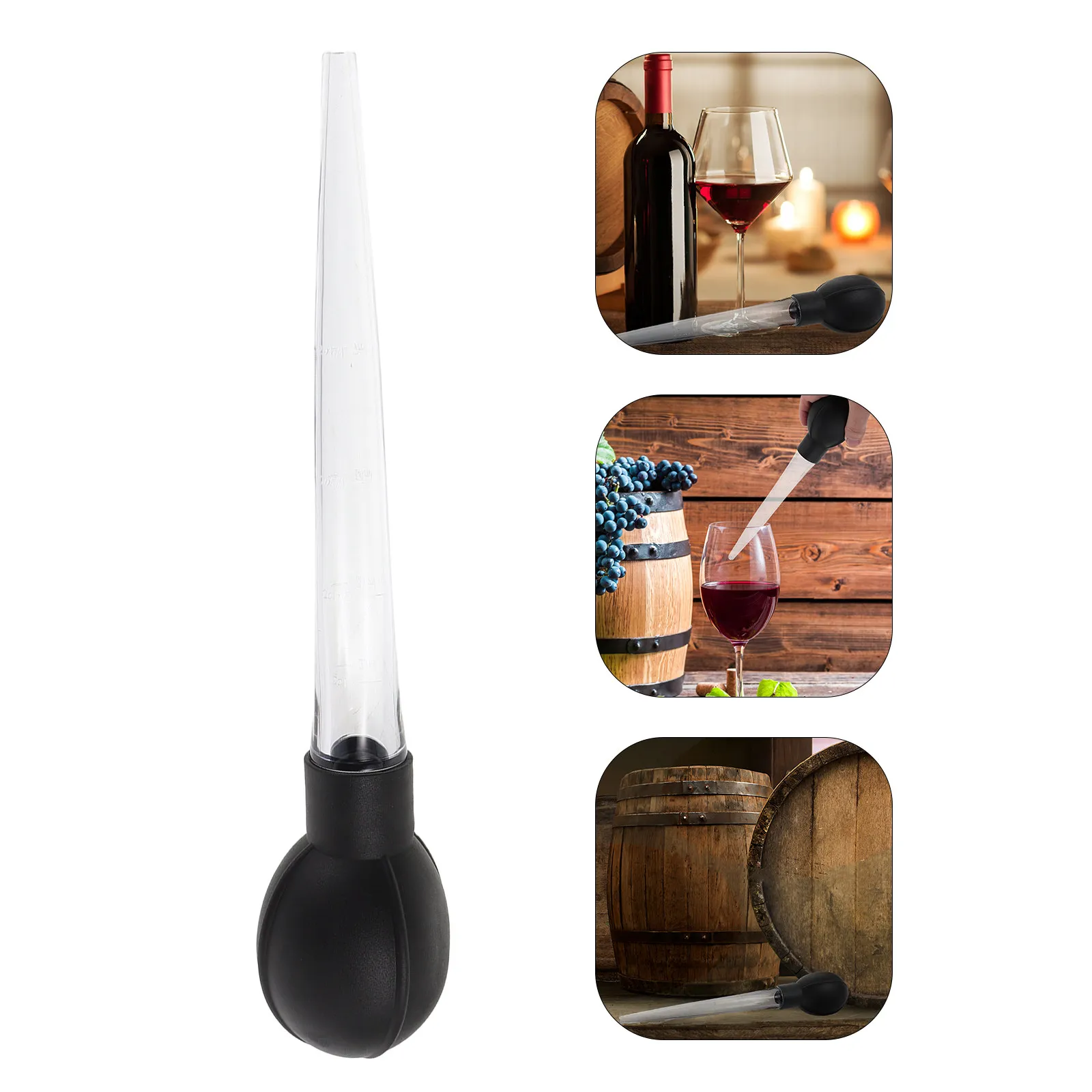 

Набор из 3 пластиковых пипеток-дозаторов для вина, эфирных масел и кондитерских изделий, точные переливочные капельницы для виноделия