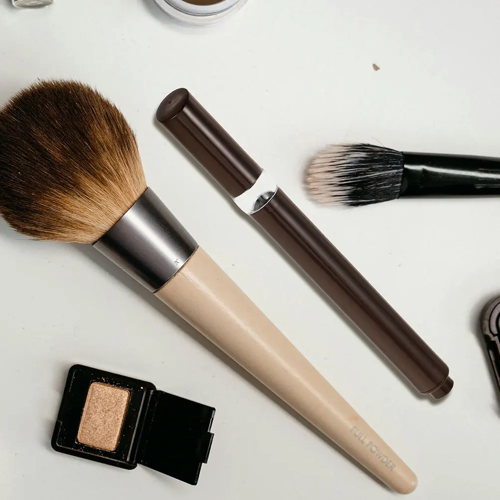 

2Pcs Refillable Lip Gloss Pen Coffee Color Nail Oil Cuticle Applicator Push Down Dispenser Window Design Portable Travel Use