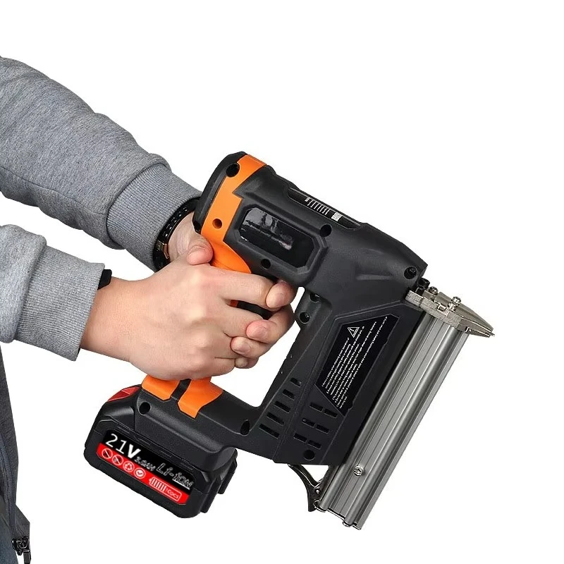 

F30 High Power Lithium Electric Staple Gun Cordless Shooting Nail Guns Portable Nailing Machine Battery Nailer Woodworking Tools