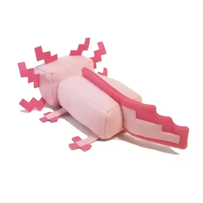 Axolotl giocattoli di peluche Creeper Spider Enderman lupo pipistrello zombie drago cartone animato bambola di peluche giocattoli di peluche regalo per bambini bambini