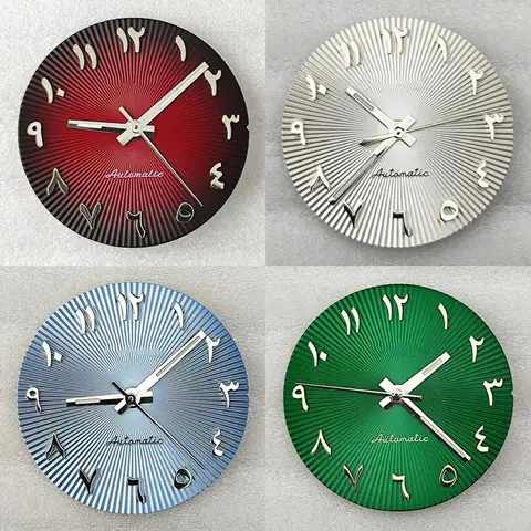 NH35 28.5MM dial Watch S dial Arabic dial Luminous dial Suitable for NH35 nh36 movement watch accessories