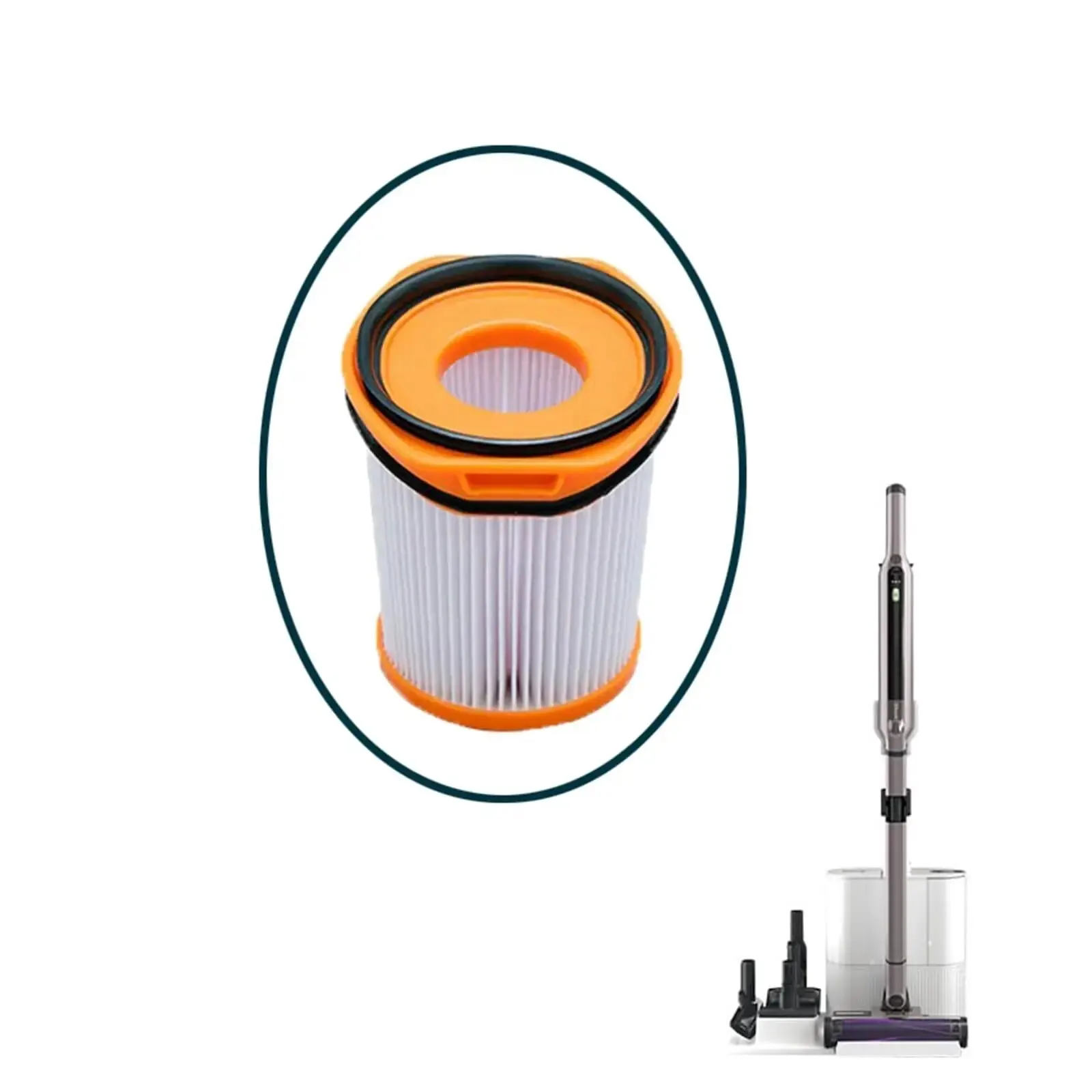 Accesorios de repuesto para aspiradora Shark EVOPOWER SYSTEM iQ +/cs851jmue/iQ/CS851J / STD +, recambios de filtro Hepa