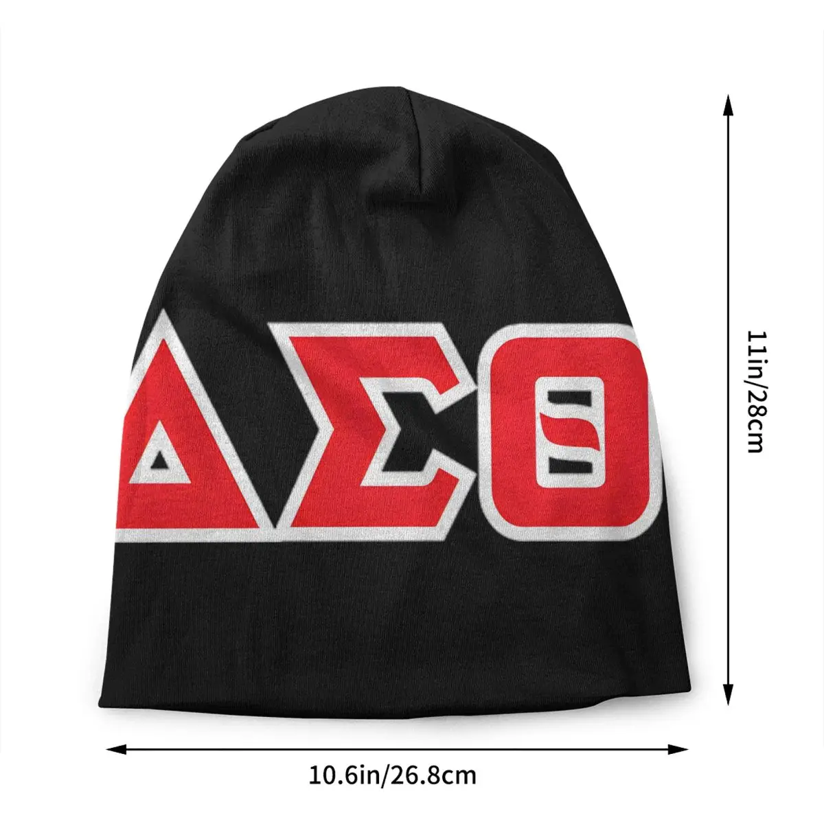 Delta Sigmas Theta Skullies Beanies Caps For Men Women Unisex Hip Hop Winter Warm Knit Hat Adult Bonnet Hats