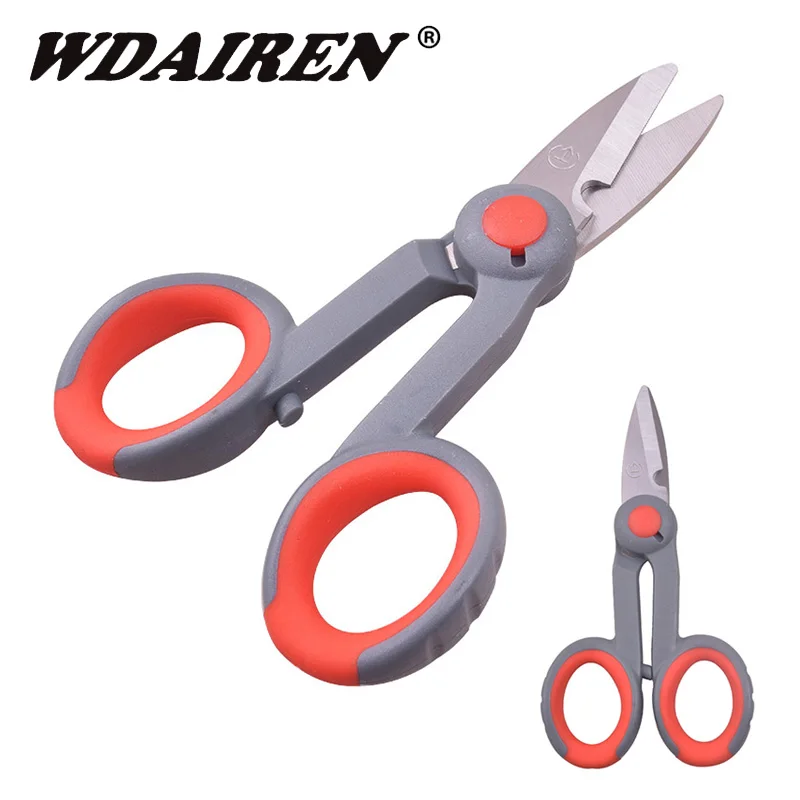 1Pcs Fishing Scissors Braid Line Lure Cutter 14cm Mini Fish Use Scissors Multifunction Portable Fishing Tools Accessorie