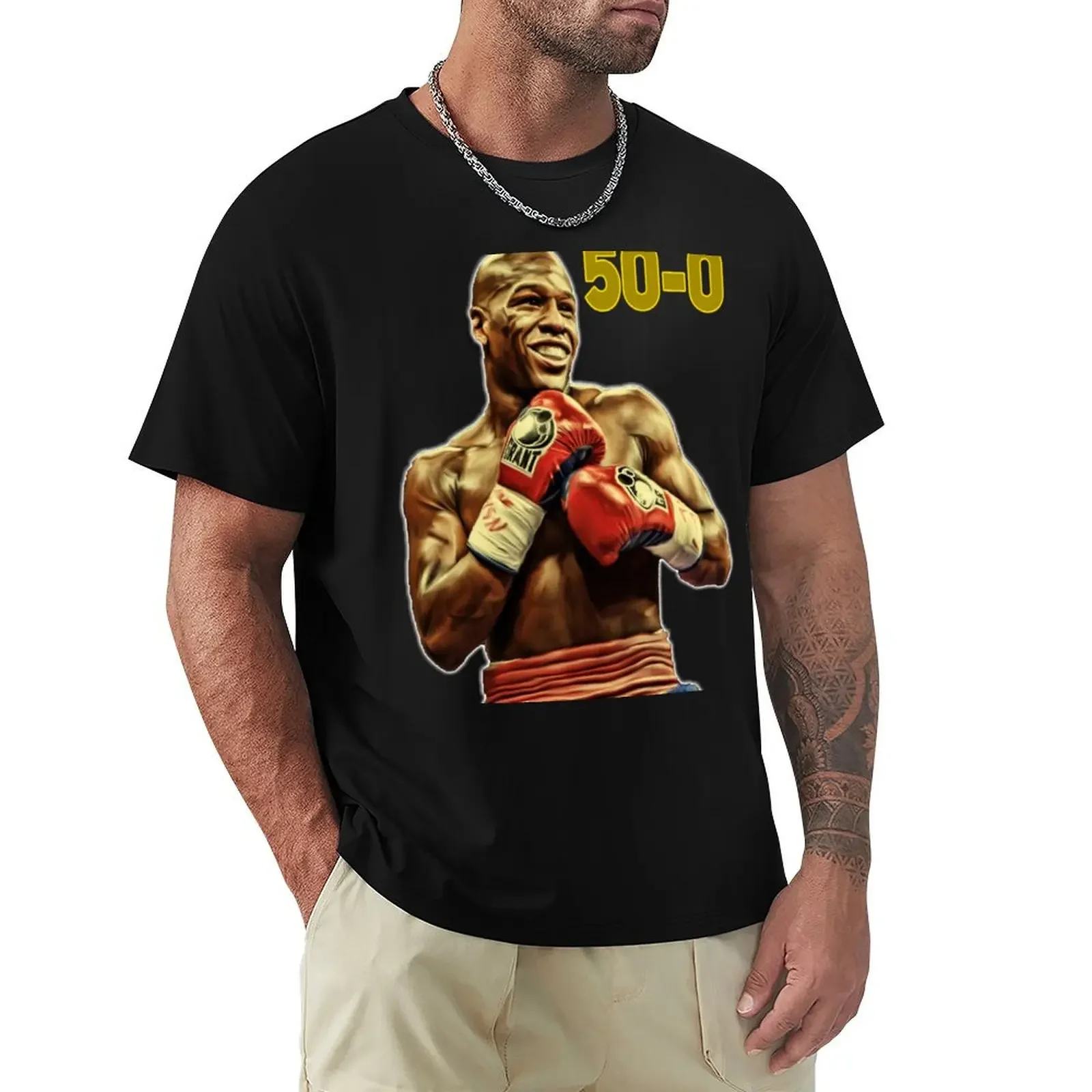 50-0 Floyd Mayweather Classic T-shirt cute tops sublime vintage plus sizes mens champion t shirts