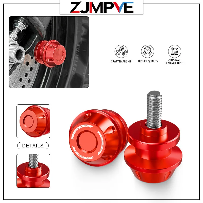 

tracer New Motorcycle Swingarm Spools Rear Stand Screw Sliders Protector For Tracer 7GT 9GT TRACER700 900 TRACER700GT 900GT 2025