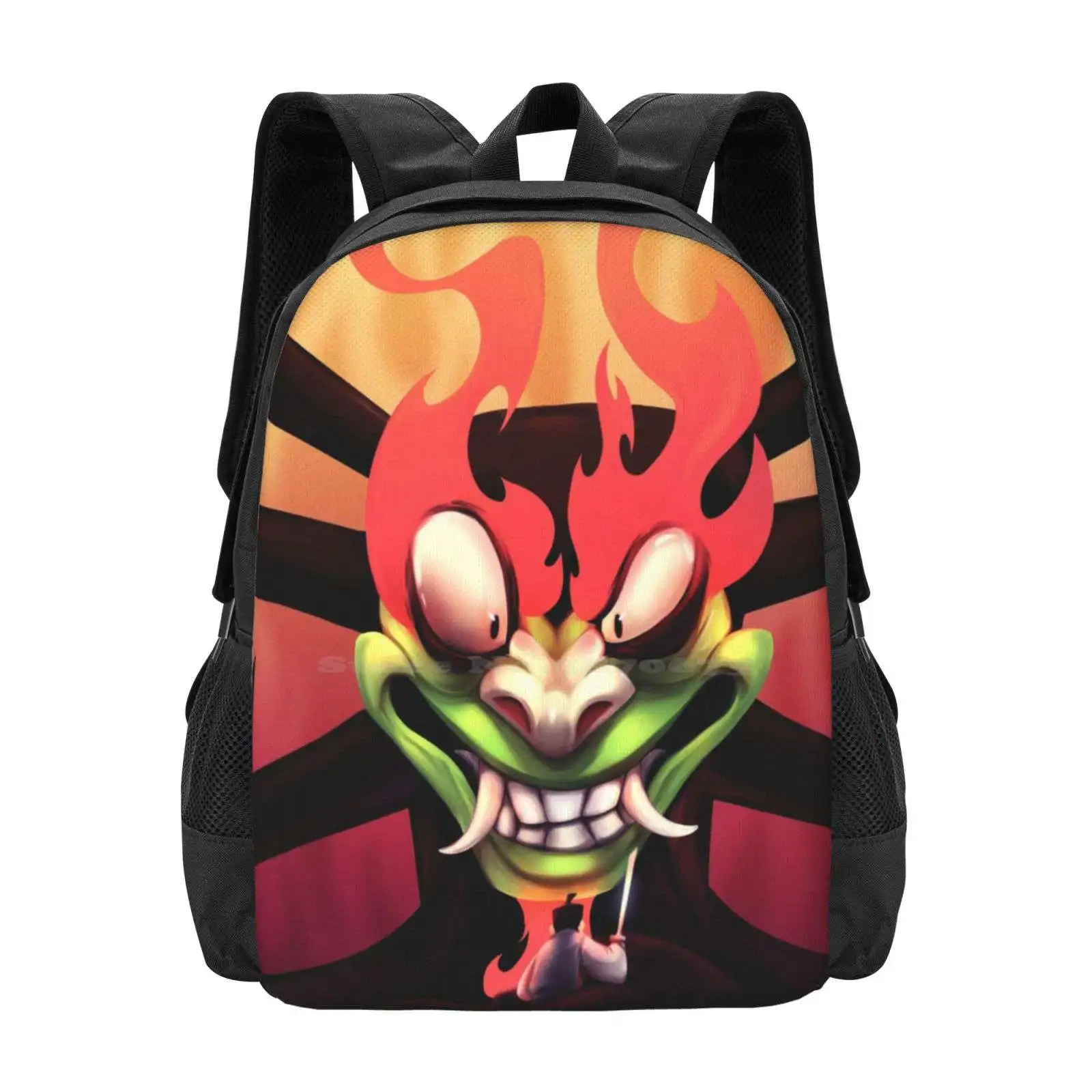 Aku : The Shapeshifting Master Of Darkness And A Samurai'S Last Stand. School Bags Travel Laptop Backpack Samuraijack Aku