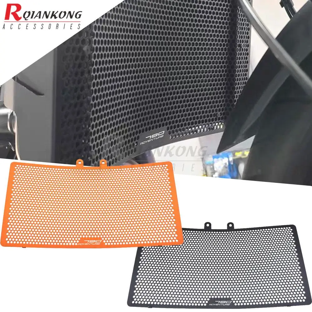 Motorcycle For 790 Adventure 2018 2019 2020 2021 2022 2023 790 ADVENTURE R S 2019-2023 Radiator Grille Guard Cover Protector