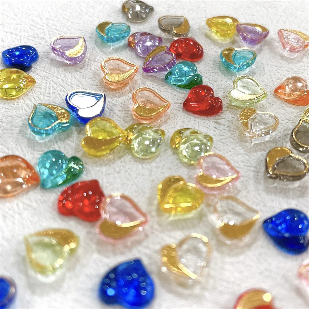 3d niedliche Maniküre dekorative Nägel Nagel aufkleber stark und robust einfach zu bedienen herzförmig nicht leicht zu fallen