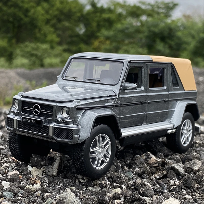 1:32 G650 Pickup Alloy Car Model Diecasts Metal Toy Off-Road Vehicles Car Model Simulation Collection Sound Light Toy Gift