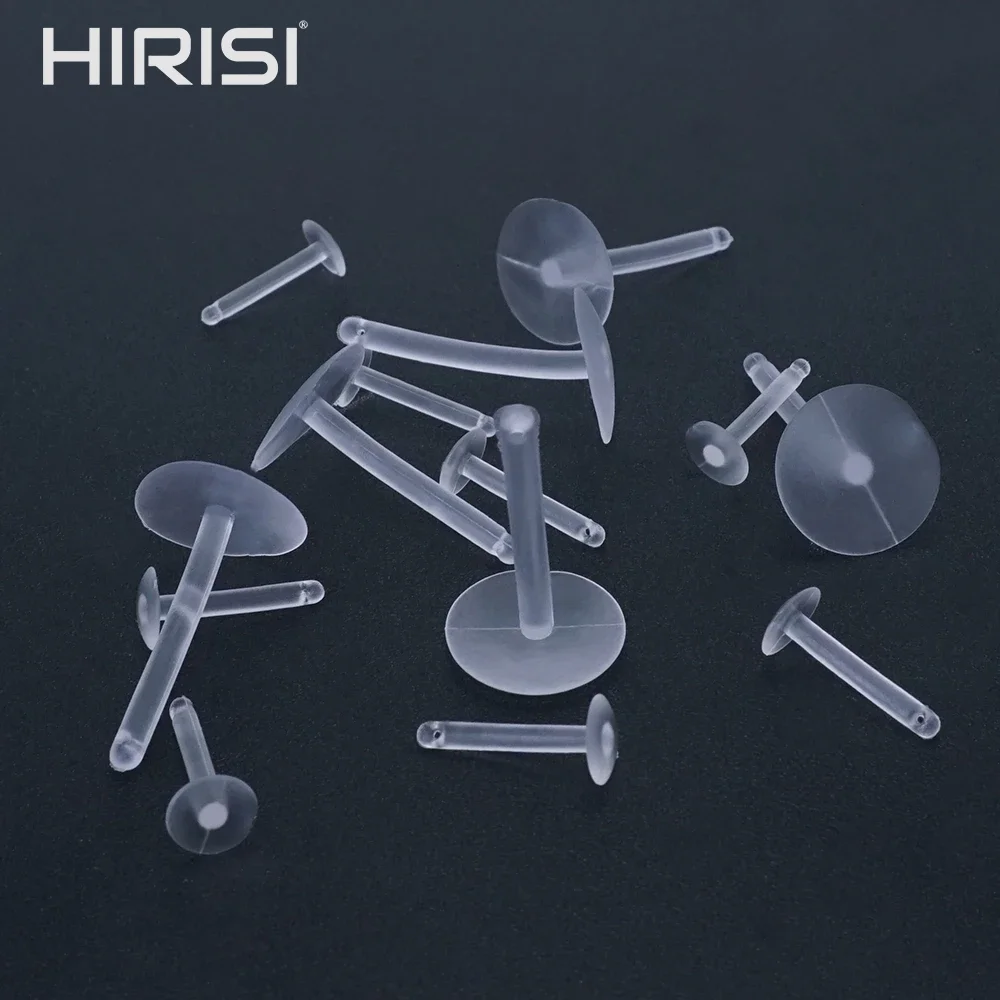 Hirisi 20pcs Clear Luncheon Meat Bait Stops for Carp Fishing Hook Bait Presentation Terminal Tackle AH171