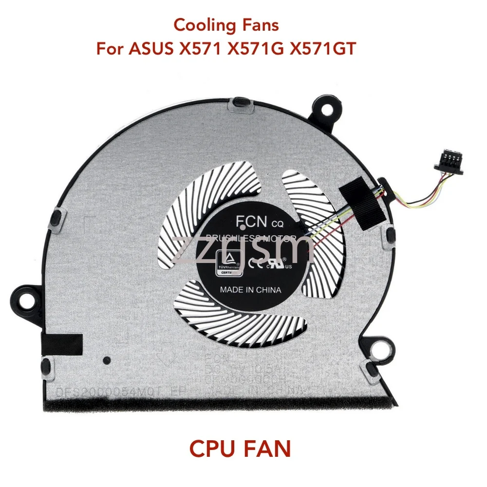 New  fan For ASUS Mars15 VX60 VX60GT K571 K571G K571GT F571 F571G F571GT X571 X571F X571G X571GD X571GT X571U