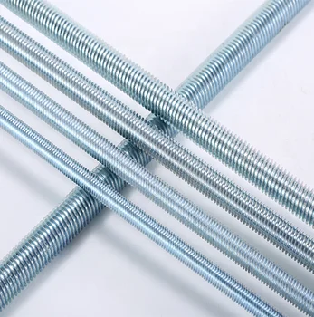 Wholesaler Galvanized Full Thread Screw Rod Large Full Length M6M8M10M12M14M16