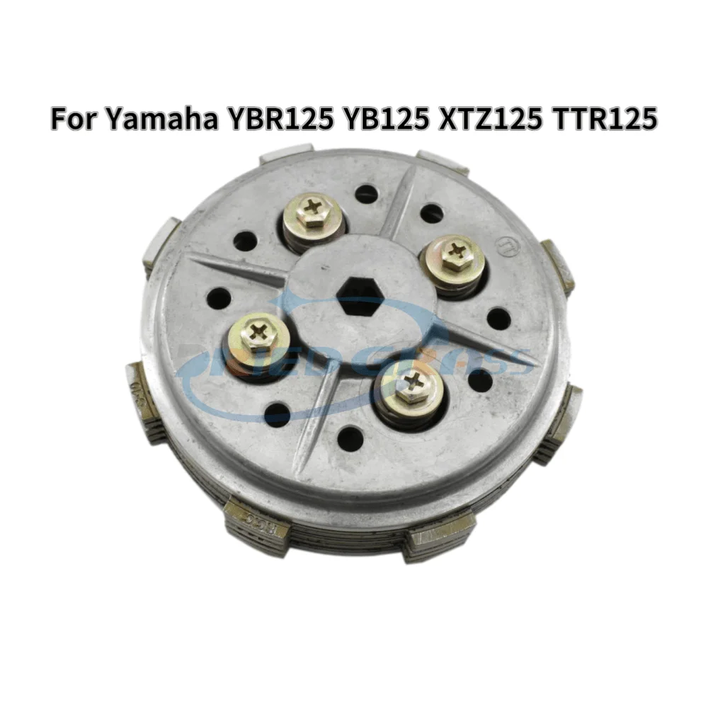 

Complete Clutch Disc Friction Plate Kit for Yamaha YBR 125 YBR125 YB125 XTZ125 TTR125 Motorcycle Parts