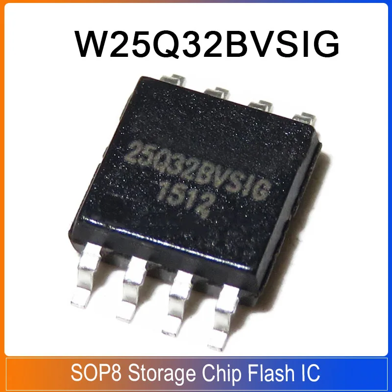 5-50szt W25Q32BVSIG SOP8 W25Q32BVSSIG W25 32BVSSIG 32MBit Storage Chip 4M Flash