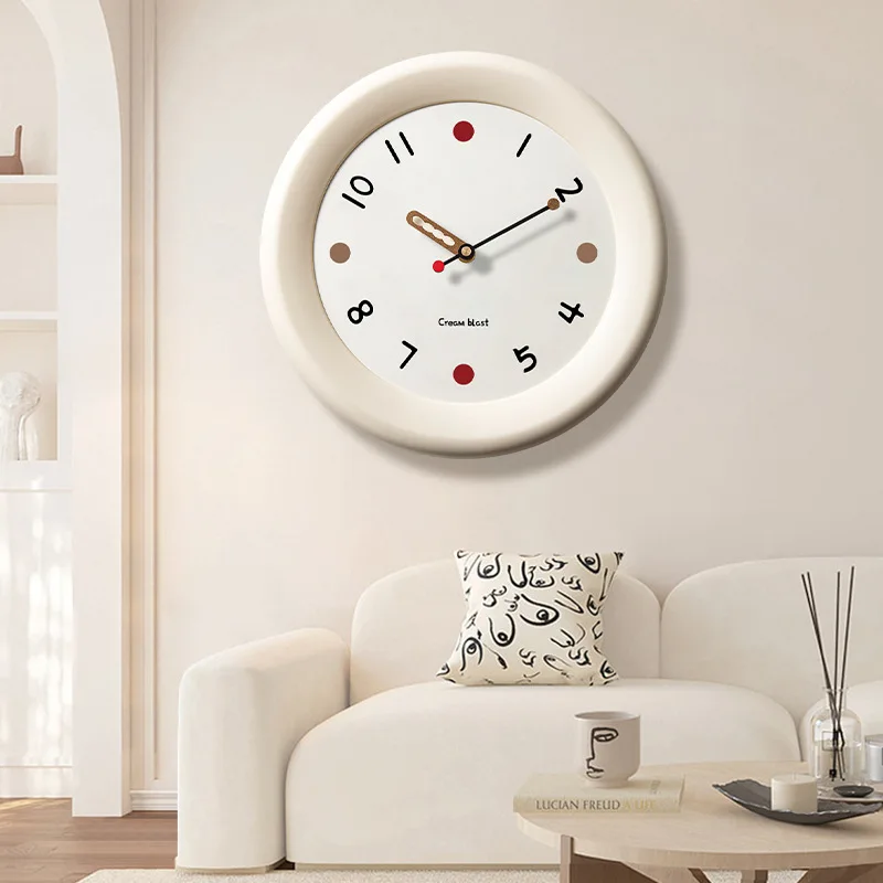 

Zml wall clock - creative living room decor, home clock, stylish and elegant wall clock