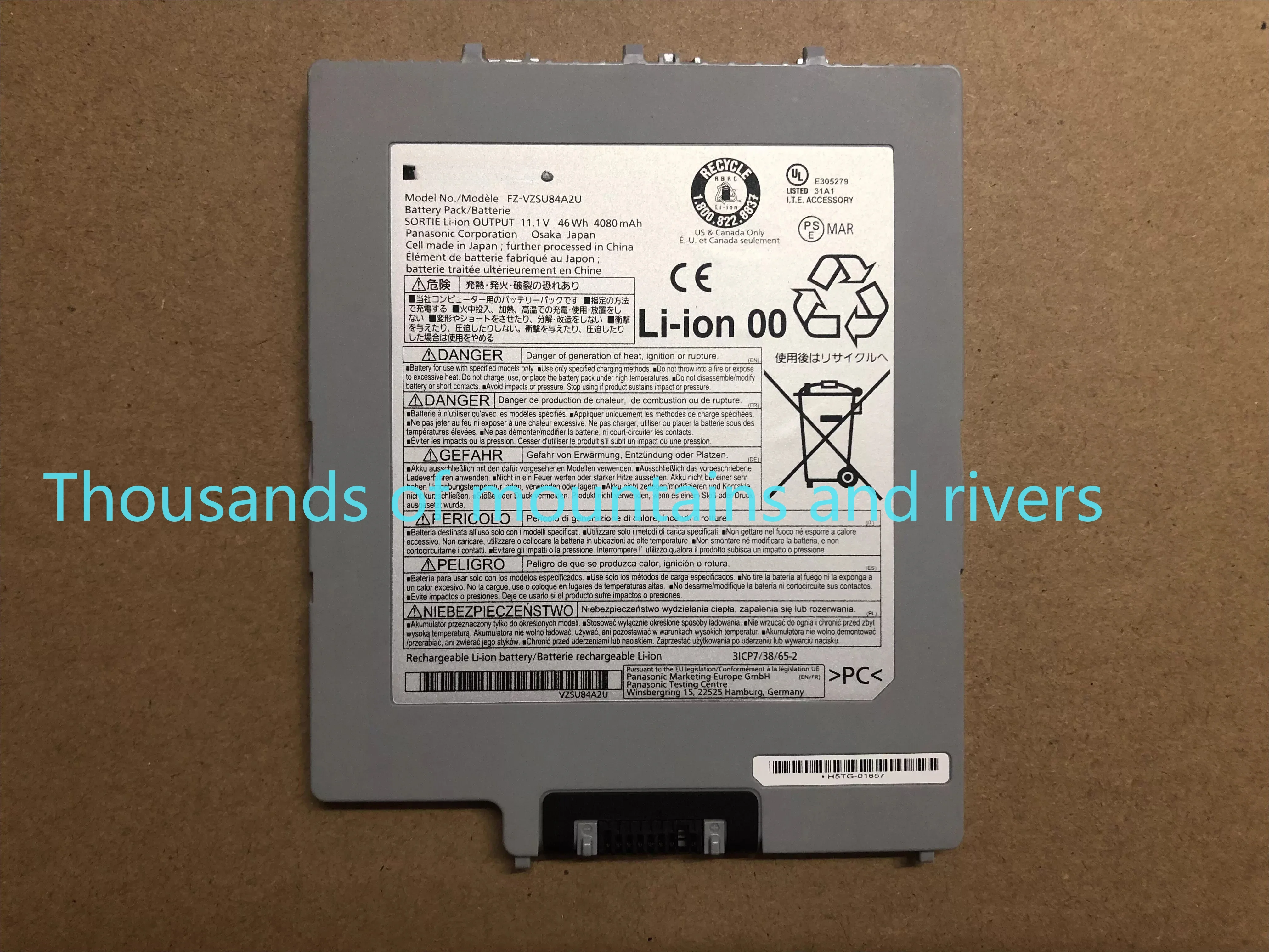 

7.2V 22Wh FZ-VZSU94W VZSU95W VZSU94 VZSU94JS Laptop Battery For Panasonic FZ-M1 FZ-B2 FZ-M1C FZ M1 B2 M1C Toughpad