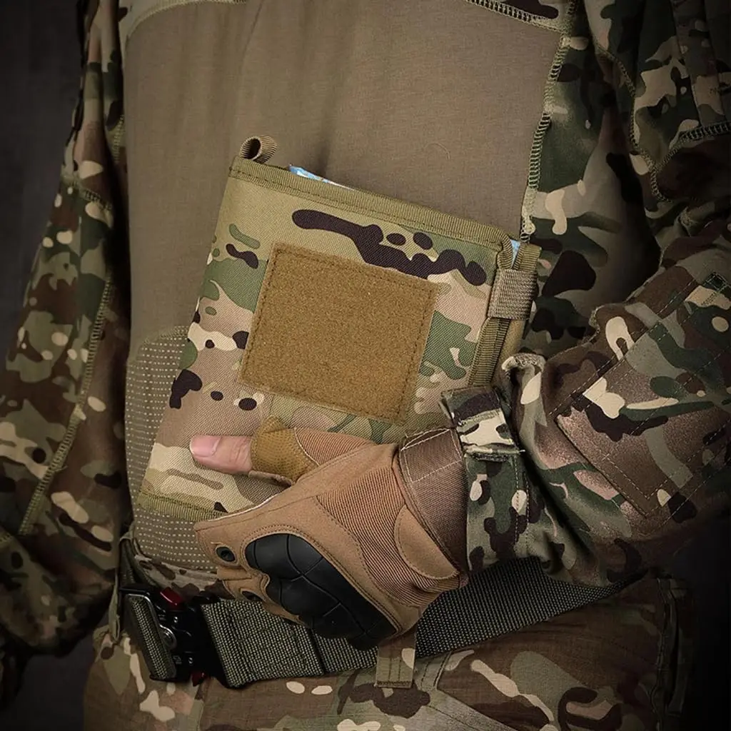 Taktische Karte Aufbewahrungstasche EDC Utility Tool Tasche faltbare wasserdichte Packung Kartentasche Outdoor Wandern Camping Jagdzubehör