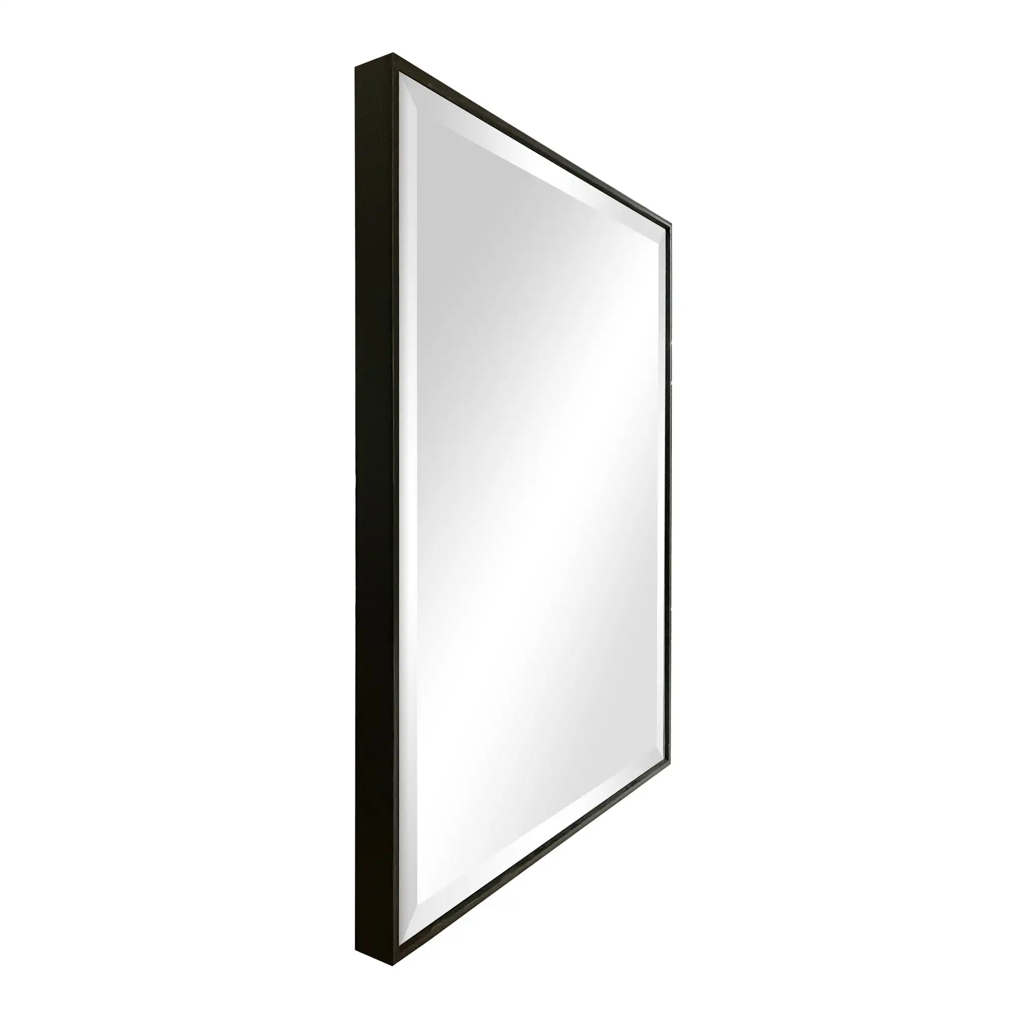 Steunpilaren Espejo De Pared Rechthoekige Moderno Biselado 23X29, Neger