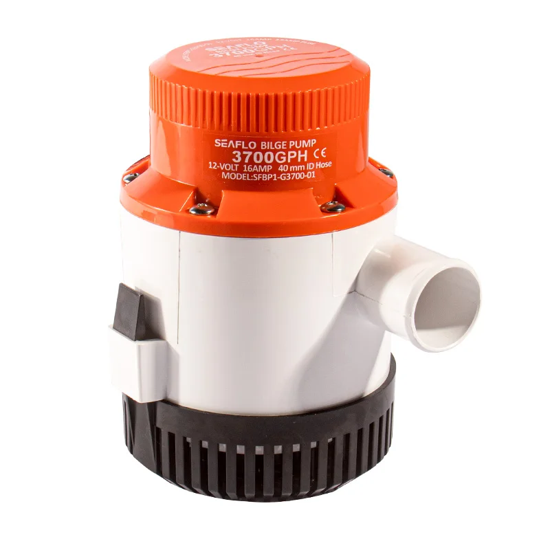 

12V water pump 24 volts large flow bilge pump Marine yacht speedboat drainage pump DC submersible pumping