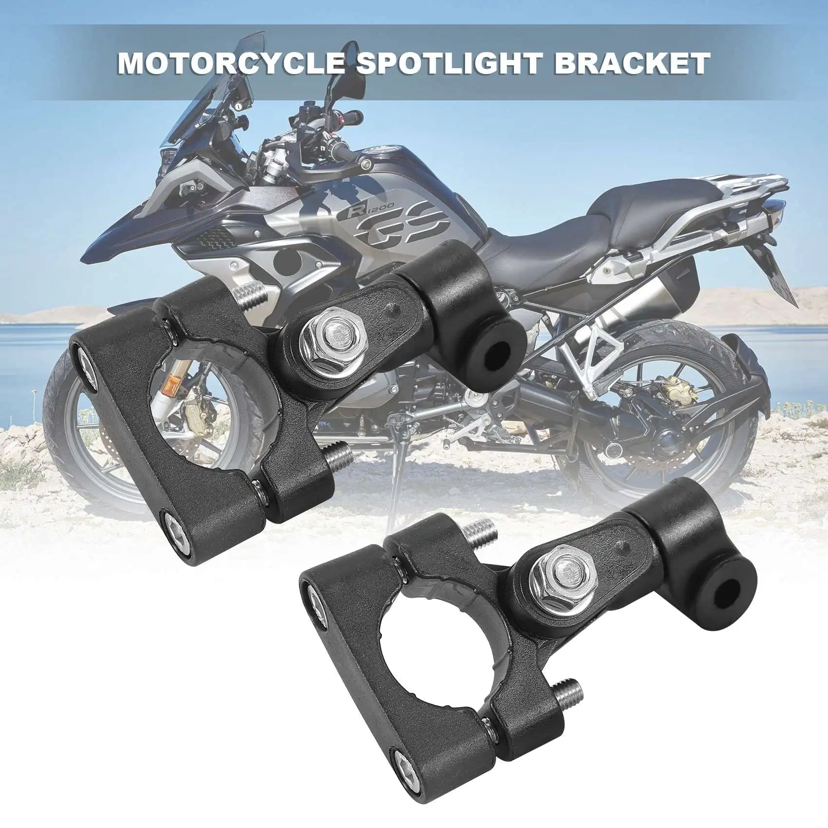 Motorrad Scheinwerfer Befestigungs halterung Nebels chein werfer Montage halterung LED Zusatz lampen halterung für bmw-r1200gs f800gs/f650fs