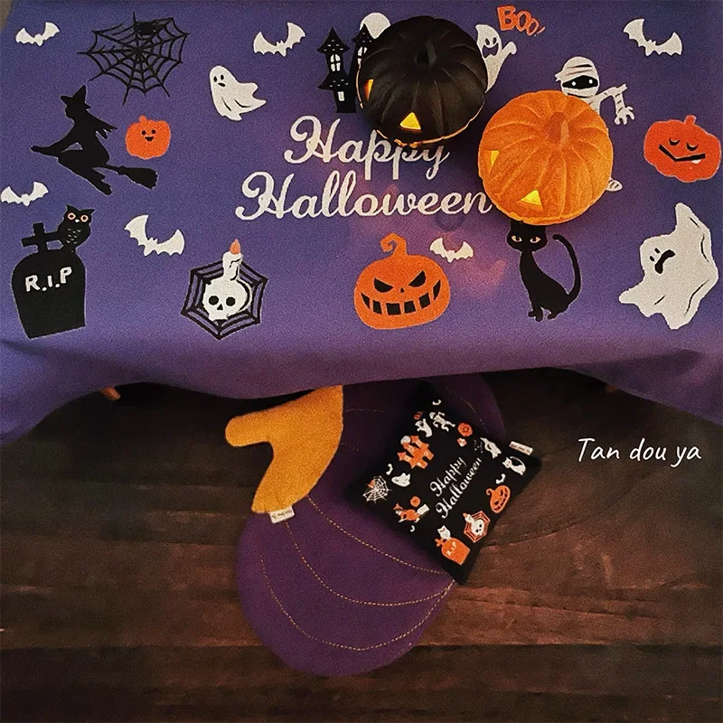 1/6 Puppenhaus Modell Möbel Zubehör Halloween Themen Tischdecke Teppich Kissen bjd ob11 gsc blyth Soldat lol Miniaturen