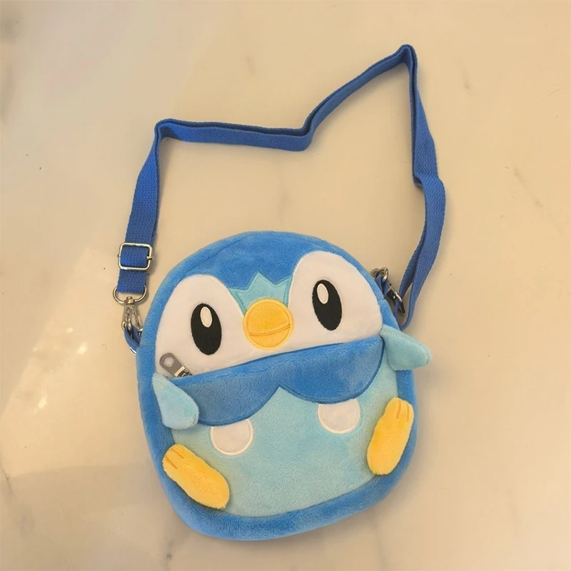 Pokemon Animation Game Peripheral Toys Rowlet Lucario Cartoon Bundle Capacity Cute Cloth Crossbody Bag Drawcord Storage Bag