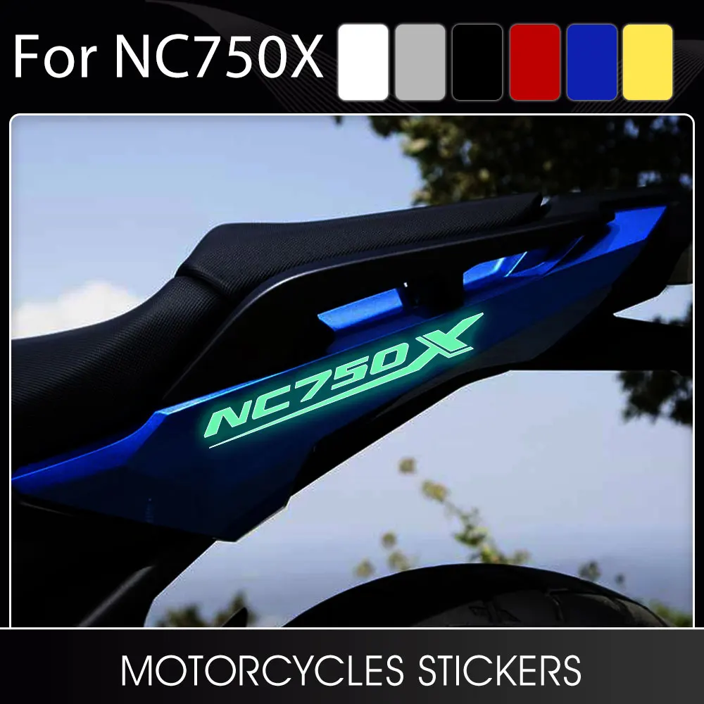 

Светящиеся наклейки для мотоцикла, светоотражающая наклейка, водонепроницаемая для Honda NC750X NC750 750X NC 750X 2017 2018 2019 2020 2021 2022 2023