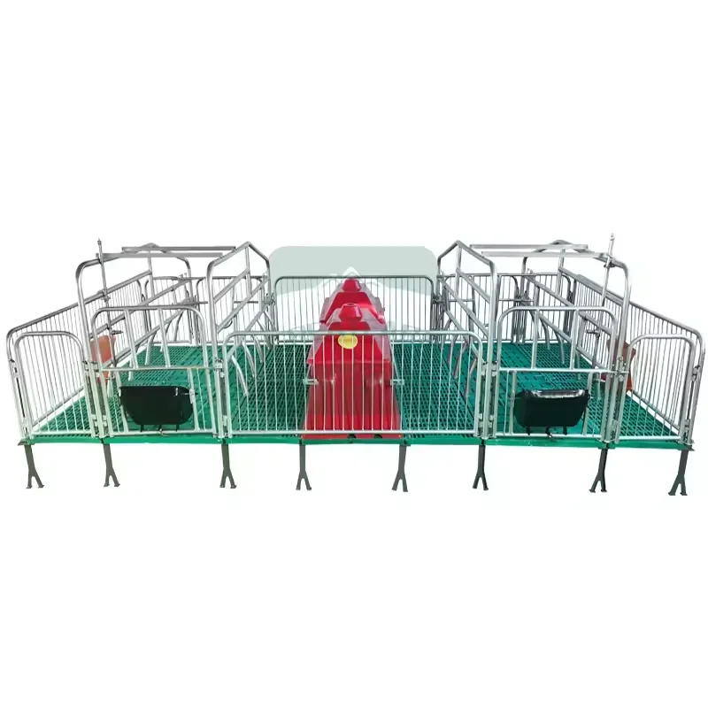 Pig birth bed nursery pen for piglet long last farrowing pen farrowing crate for sow and  pig farm