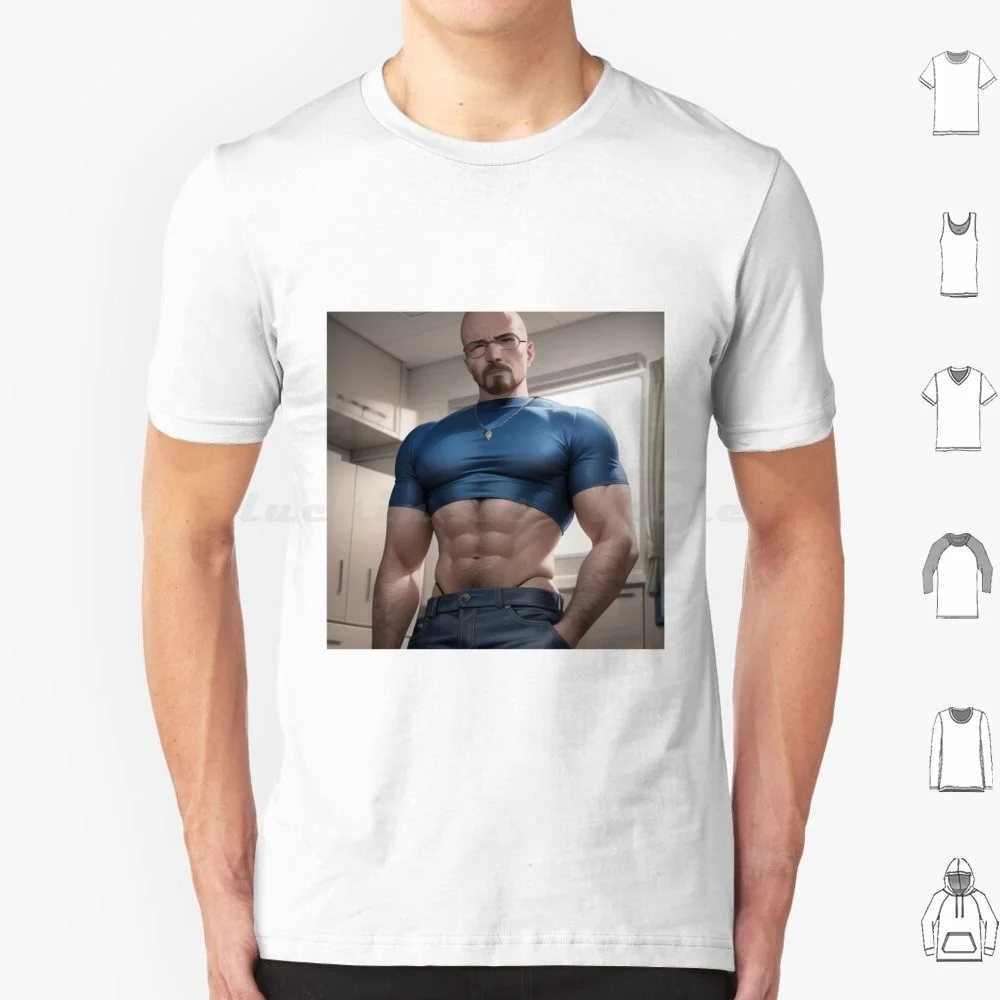 Waltuh T Shirt Cotton Men Women DIY Print Walter White Funny Meme Cursed Cringe Cool Shitpost Weird Gamer Ironic Gaming Go Hard