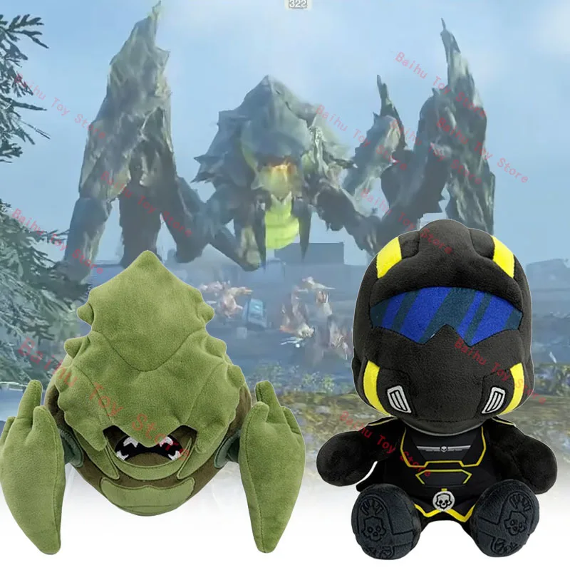 

2026 NEW Helldivers 2 Plush Cute Anime Peripherals Plushie Toy Soft Stuffed Pillow Decor Doll Birthday Gift For Kids