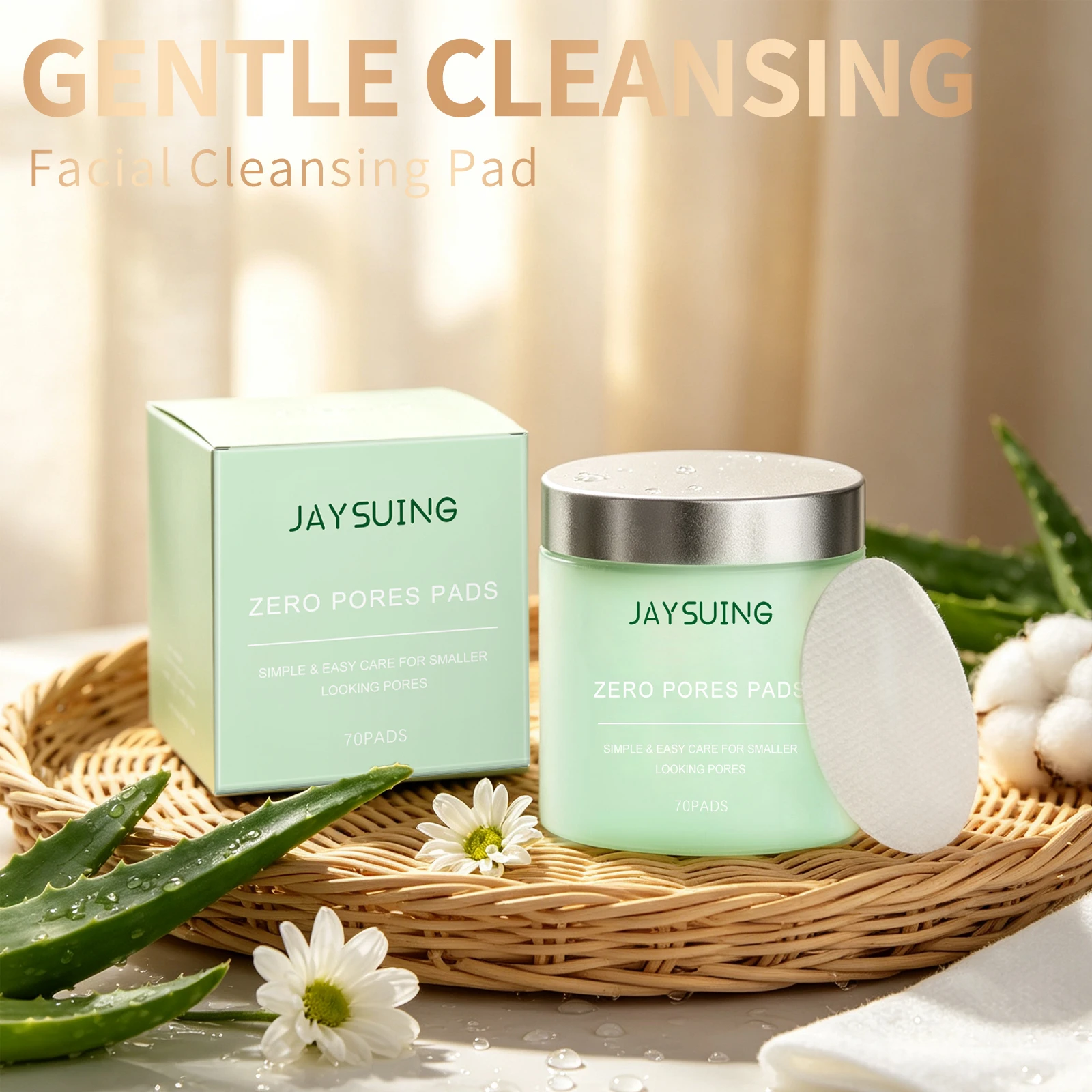 Facial Cleansing Pad Removing Dead Skin Smooth And Brightening Nourish Exfoliating Pad Daily Deeply Cleansing Face Clean Pad Kit