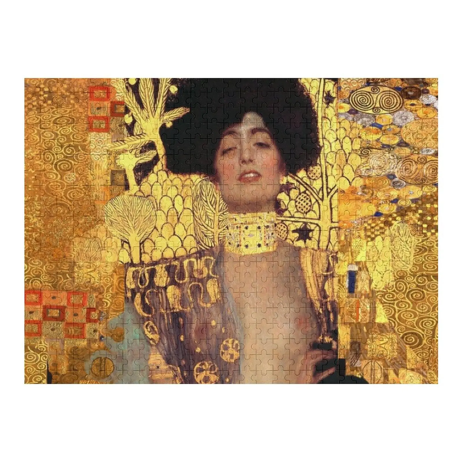 

Gustav Klimt - Judith and the Head of Holofernes Jigsaw Puzzle Wood Photo Personalized Personalised Name Puzzle