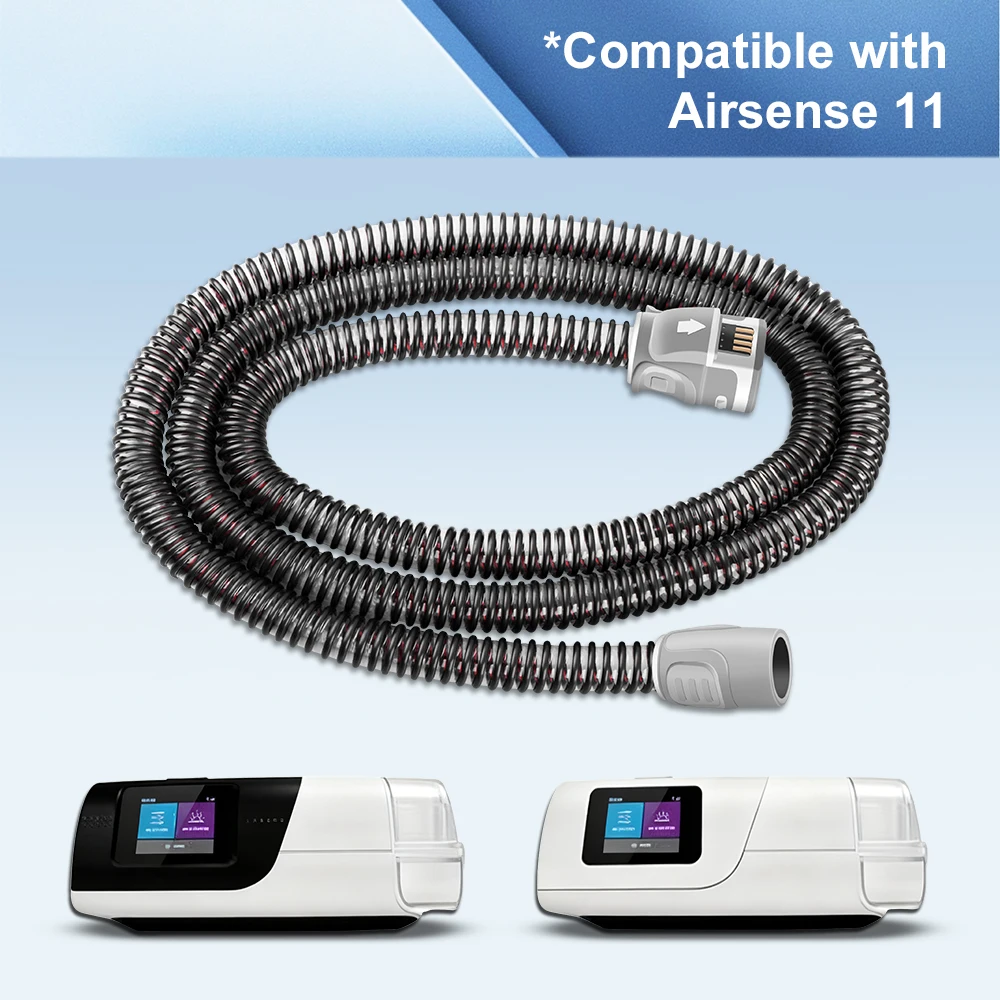 CPAP Heated Tube Ventilator Constant Temperature Pipe Oxygen Heating Tube CPAP Hose Tubing ﻿for F​or Airsense 11 S11 Tubing