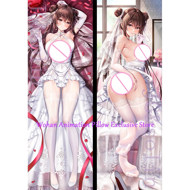 Dakimakura Anime Pillow Cover Matsuri Tougetsu Double Sided Print 2-Side Print Pillowcase Body Decoration